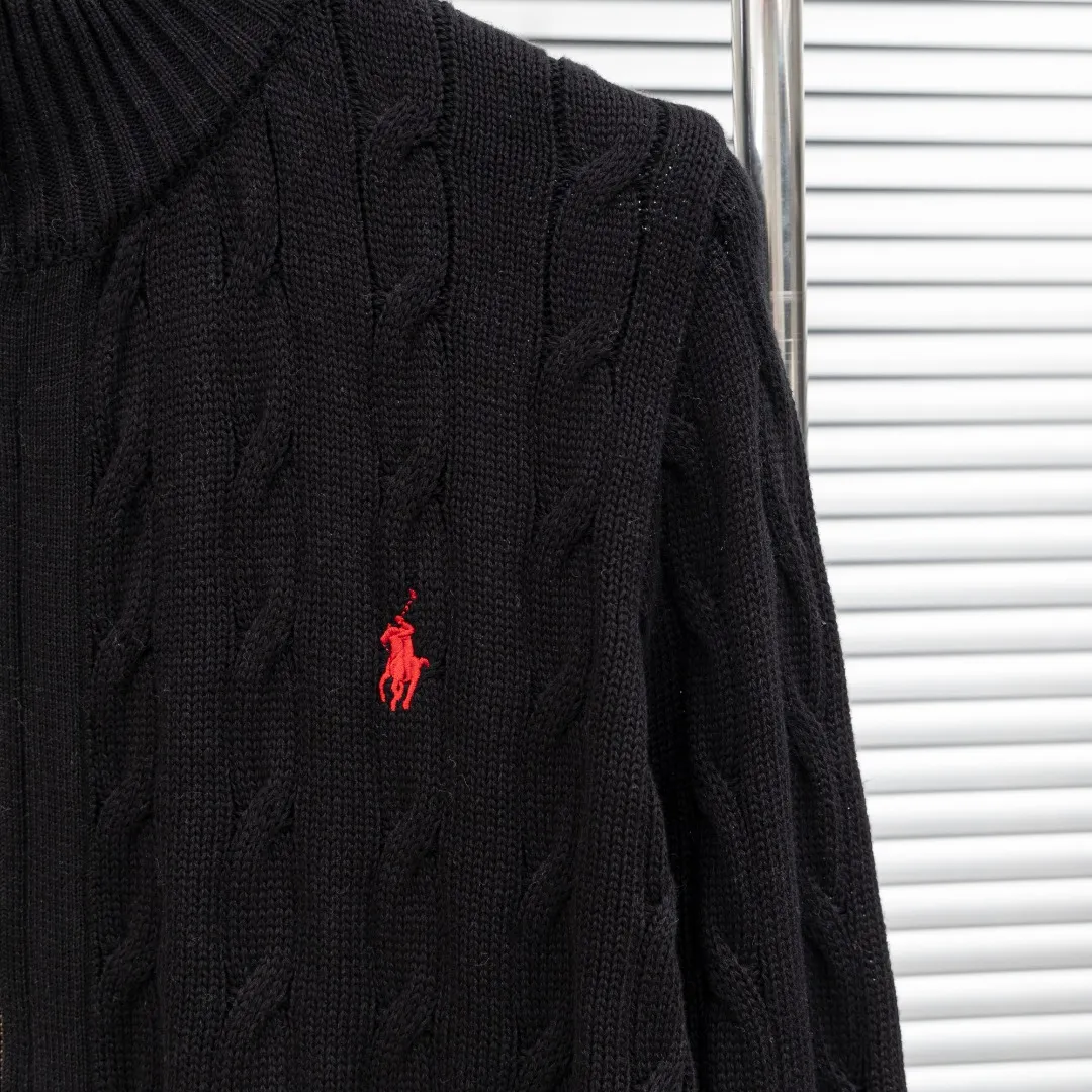 P320 top version (different currencies). You can scan the code to enter the official website. Style: Ralph Lauren POLO Ralph Lauren small label embroidered knitted old money style zipper cardigan jacket. Color: Picture color. Size: S-XL. Fabric: pure cotton. Accessories: full set of customized accessories. No gender distinction. Same style for men and women.